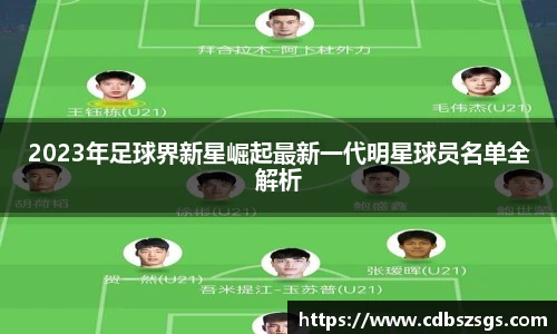 2023年足球界新星崛起最新一代明星球员名单全解析